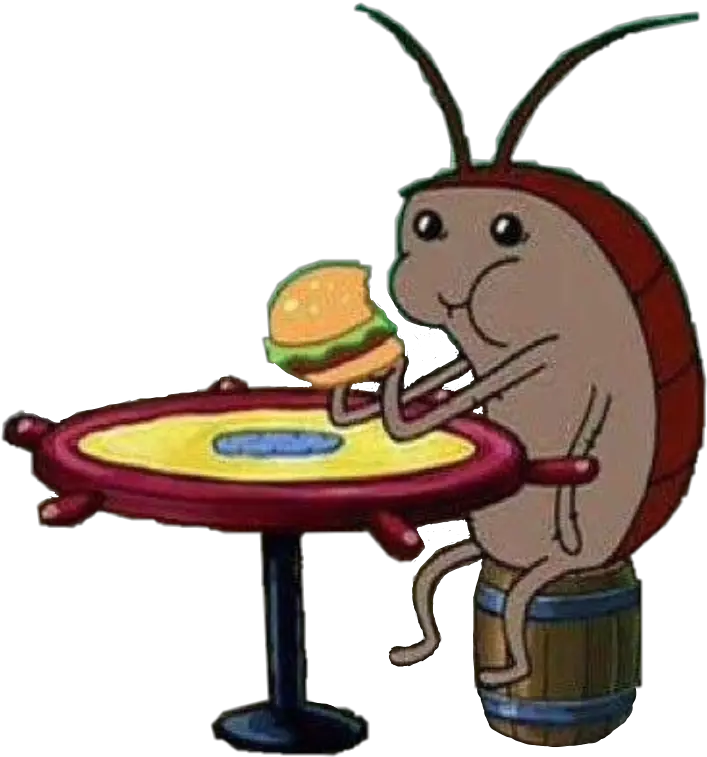  Spongebob Cockroach From Spongebob Png Cockroach Png