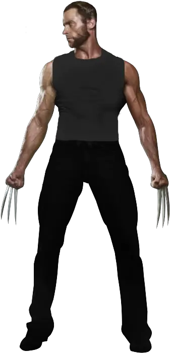  Logan Png 6 Image Wolverine Jeans And Tank Top Logan Png