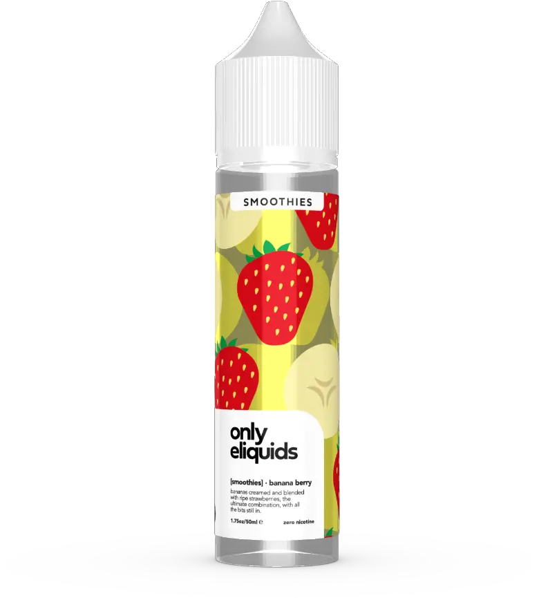  Only Eliquids Smoothie Banana Berry 0mg 50ml Doughnut Png Smoothies Png