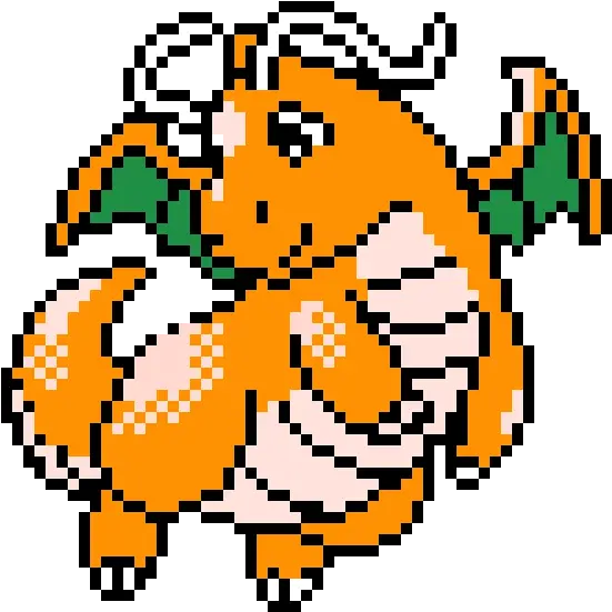  Dragonite Pokemon Perler Beads Pokemon Perler Beads Dragonite Png Dragonite Png