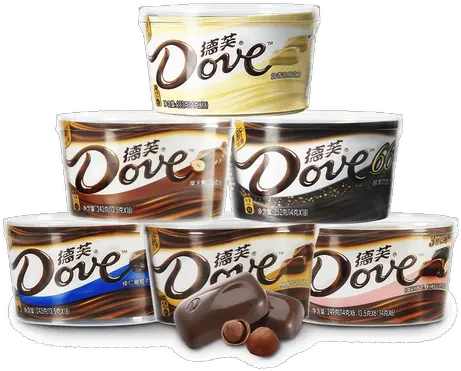  Dove Chocolate Bowl Pack Pure Dark Milk Types Of Chocolate Png Dove Chocolate Logo