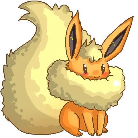  Vp Pokémon Thread 27150513 Cute Flareon Transparent Png Flareon Transparent