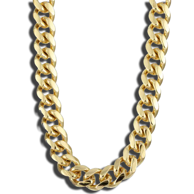  Gold Chain Png Transparent 3 Image Miami Cuban Link Chain Chain Png