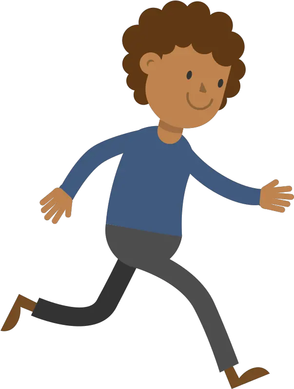  Download Open Cartoon Png Running Transparent