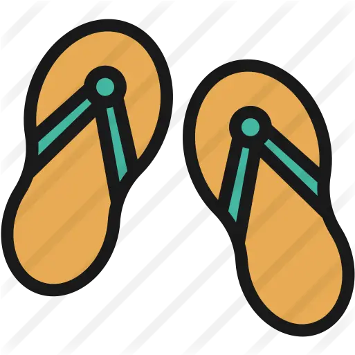  Flip Flop Free Fashion Icons Shoe Style Png Flip Flop Icon