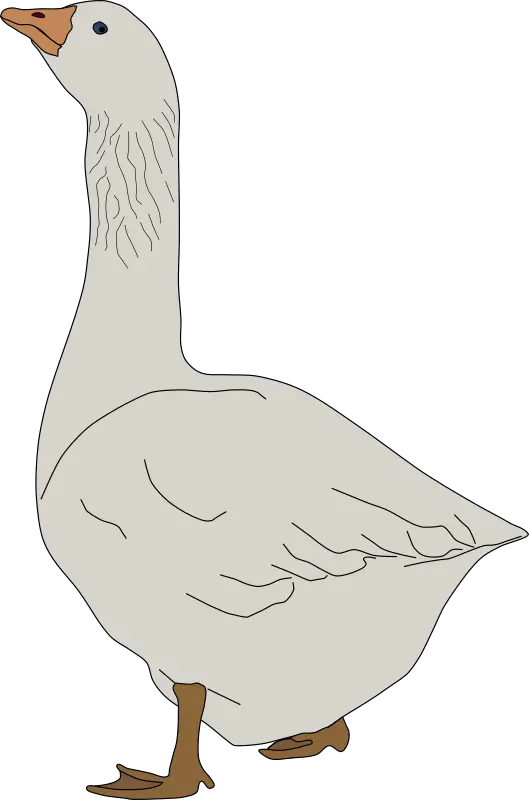  Clipart Transparent Png Image Goose Clipart Goose Transparent