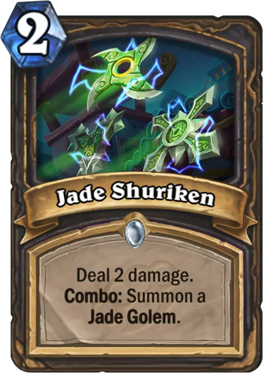  Jade Shuriken Hearthstone Top Decks Jade Shuriken Png Shuriken Png