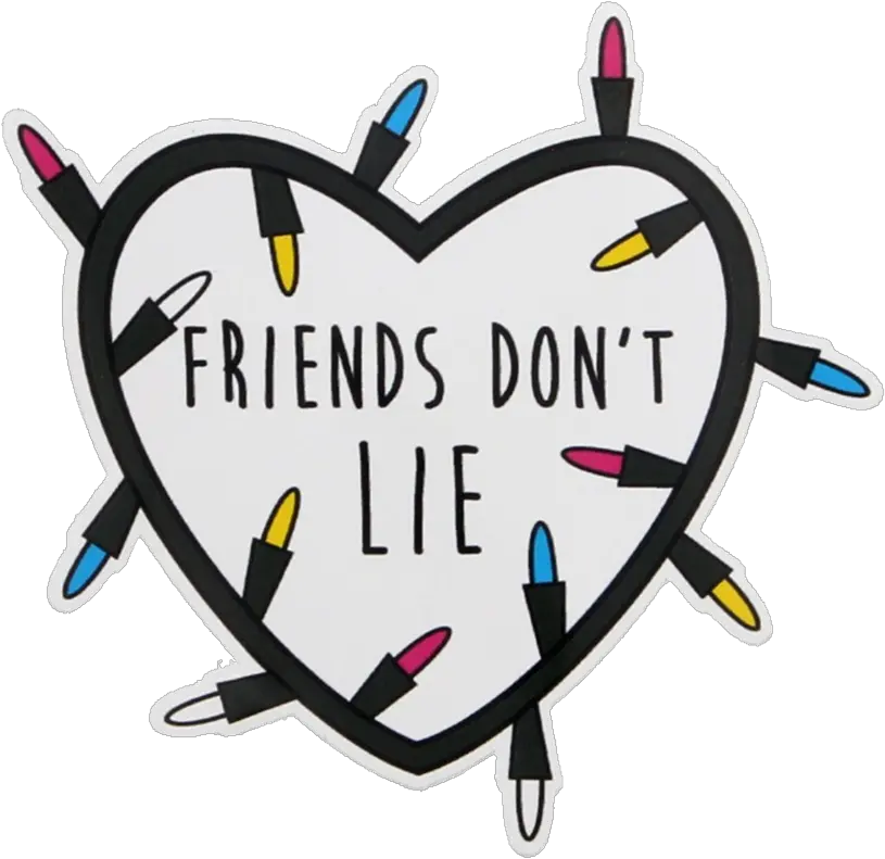  Free Png Happy Friendship Day Konfest Stranger Things Friends Don T Lie Heart Friends Clipart Png