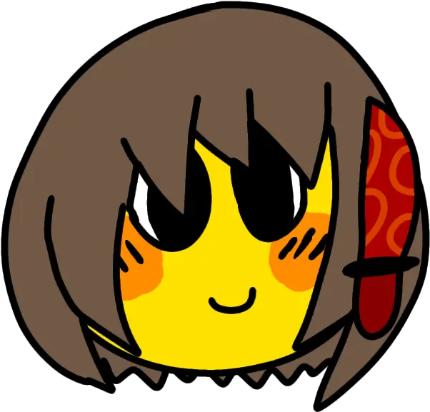  Cursed Chara Emoji Undertale Skull With Cowboy Hat Png Chara Transparent