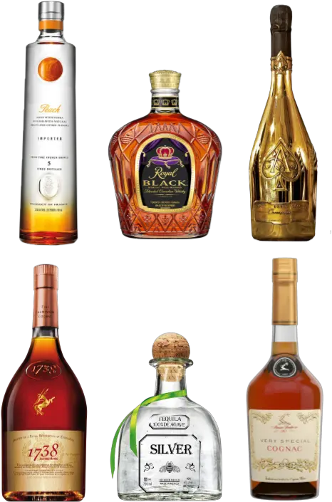  Alcohol Liquor Bottles Prop Pack Alcohol Bottles Png Bottle Transparent