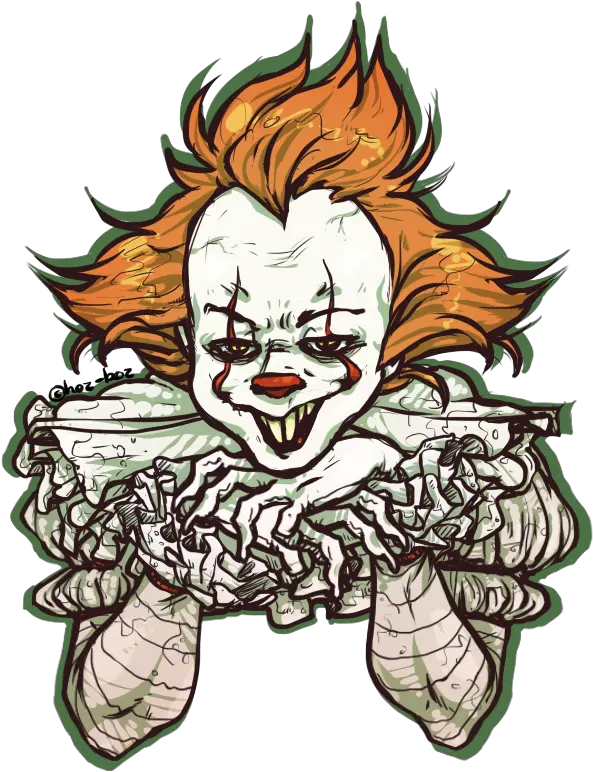  Sketch Pennywise Clipart Pennywise Cartoon Png Pennywise Transparent