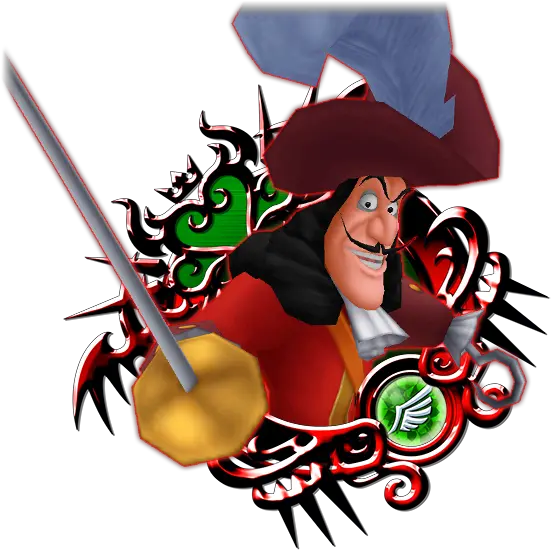  Captain Hook Khux Wiki Kingdom Hearts Dark Riku Png Captain Hook Png