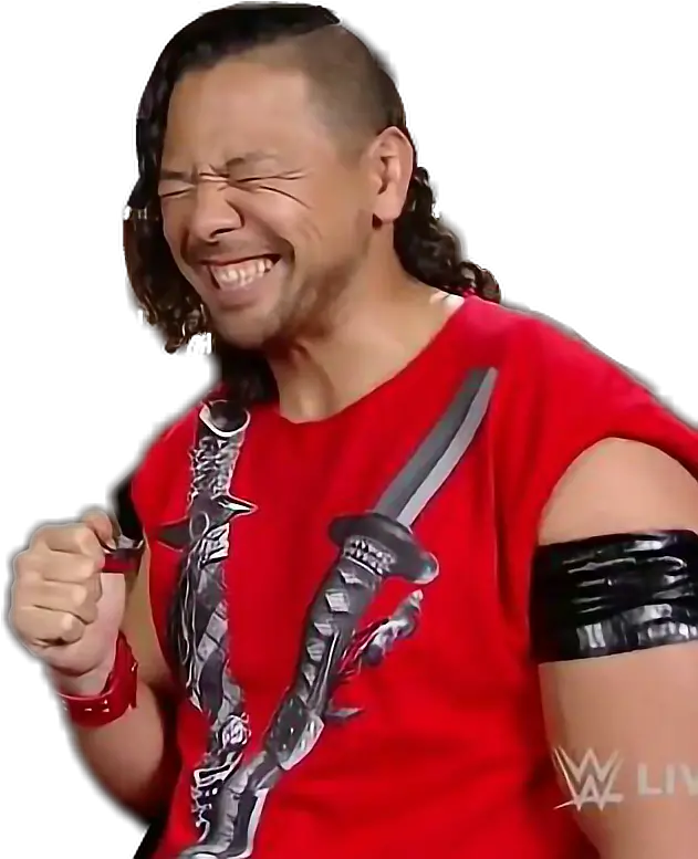  Nakamura Shinsuke Sticker By Moonchen Happy Png Shinsuke Nakamura Png