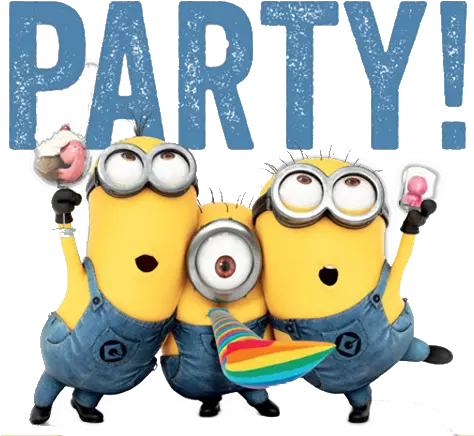  Party Minions Clipart Minions Party Clipart Png Minions Png