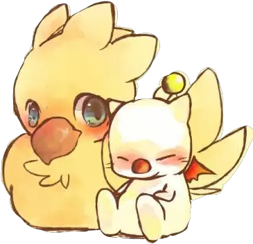  Moogle Interesting Cute Ffbe Draw Cute Chocobo Png Moogle Png