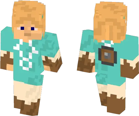  Link Minecraft Skin Count Dooku Minecraft Skin Png Breath Of The Wild Link Png