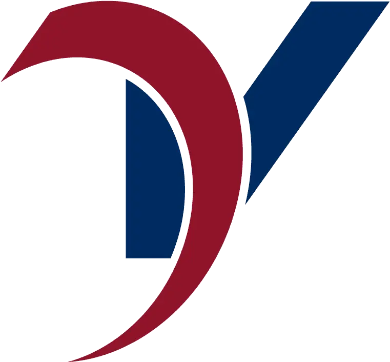  Red And Blue V Logo Logo With D And V Png V Logos