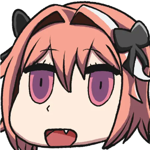  Astolfo Astolfo Thinking Emoji Png Astolfo Transparent