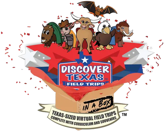  Discover Texas Field Trips In A Box Education In Action Language Png Box Logo Png