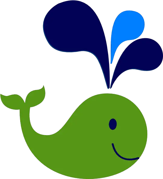  Download Anchor Clipart Lime Whale Green Png Image With No Cartoon Blue Whale Anchor Clipart Png