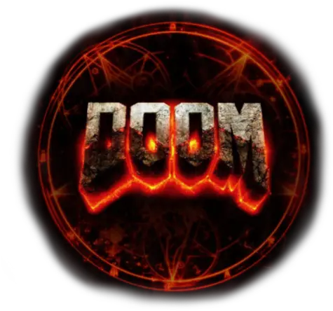  Bfg 9000 Doom Logo Png Id Software Logo