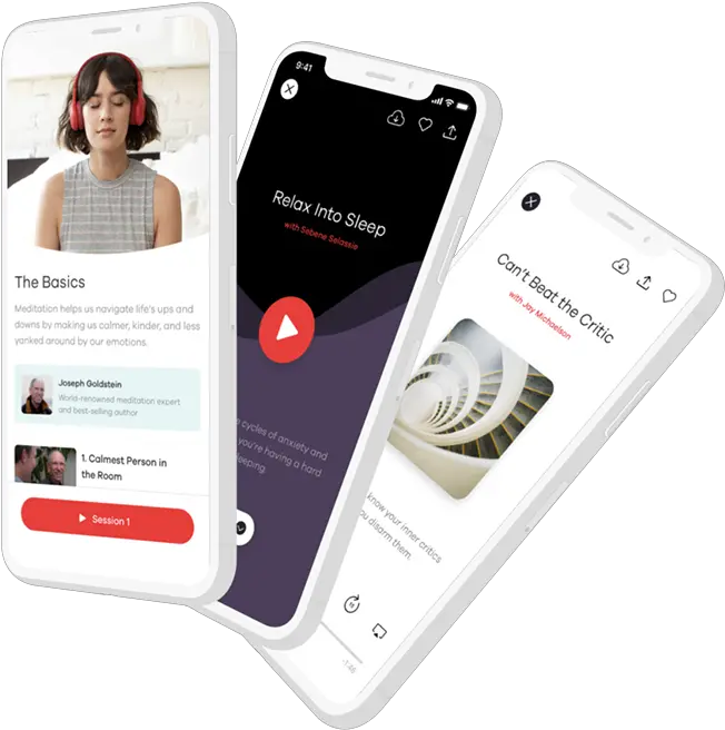  Top Meditation Apps For Relaxation And Stress Relief Mobile App Png Meditation Transparent