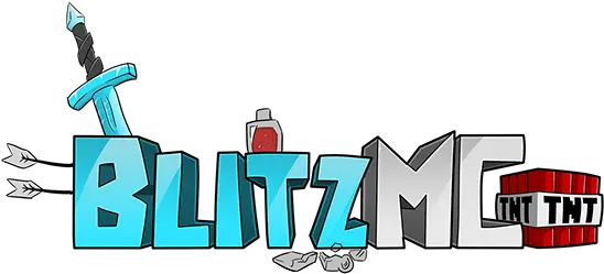  Blitzmc Minecraft Server Logo Minecraft Server Png Minecraft Logo