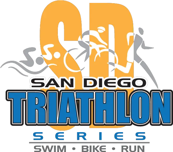  San Diego Triathlon Seriessan Series Png Swim Bike Run Logo