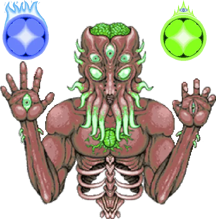  Download Earth Lord Formatted3 Terraria Bosses Png Cthulhu Png