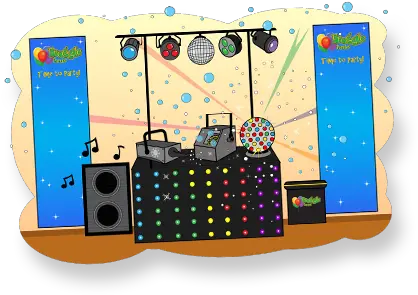  Amazing Kids Disco Party Froggle Parties Illustration Png Party Transparent