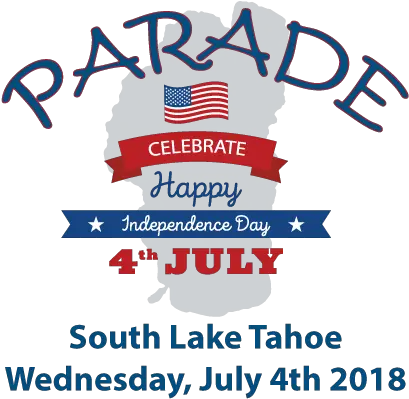  4th Of July Parade South Lake Tahoe Events Poster Png 4th Of July Png