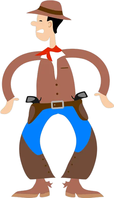  Gunshot Wound Funny Bow Legged Cowboy Png Gunshot Transparent