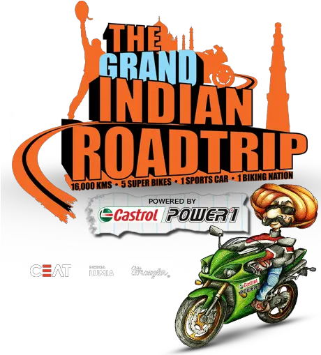  Xbhp Presents The Grand Indian Roadtrip Powered By Castrol Castrol Png Castrol Logo