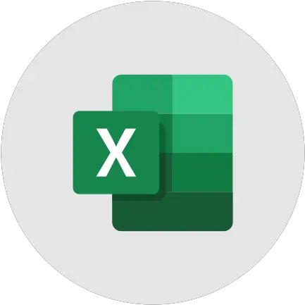  App Application Excel Logo Office X Two Png Excel Icon Image