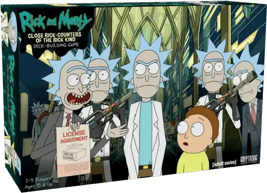  Rick And Morty Close Rickcounters Of The Rick Kind Deck Building Game Rick And Morty Board Games Png Morty Transparent