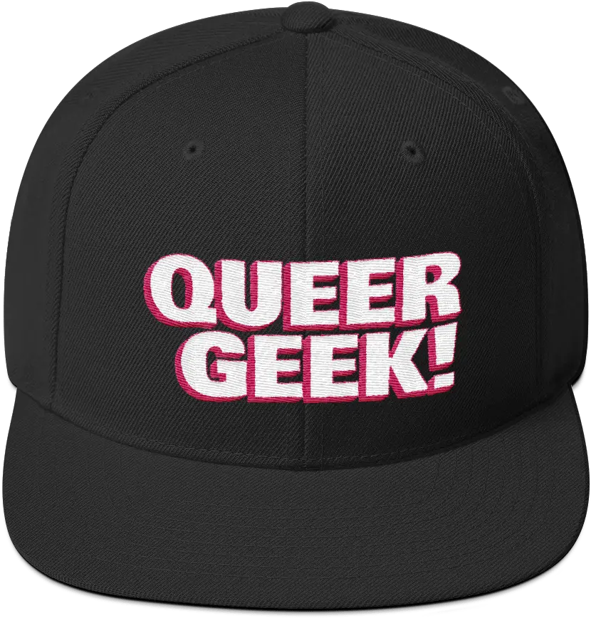  Queer Geek Logo Snapback Hat Socialist Hat Png Geek Logo