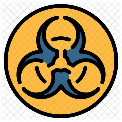  Biohazard Icon Of Colored Outline Style Antica Pizzeria Da Zuzu Png Biohazard Symbol Transparent