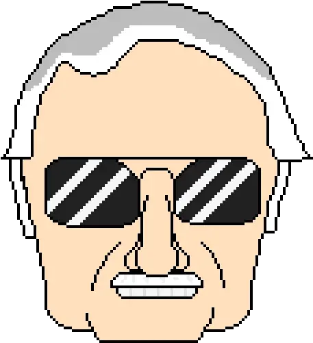  Pixilart Cartoon Png Stan Lee Png