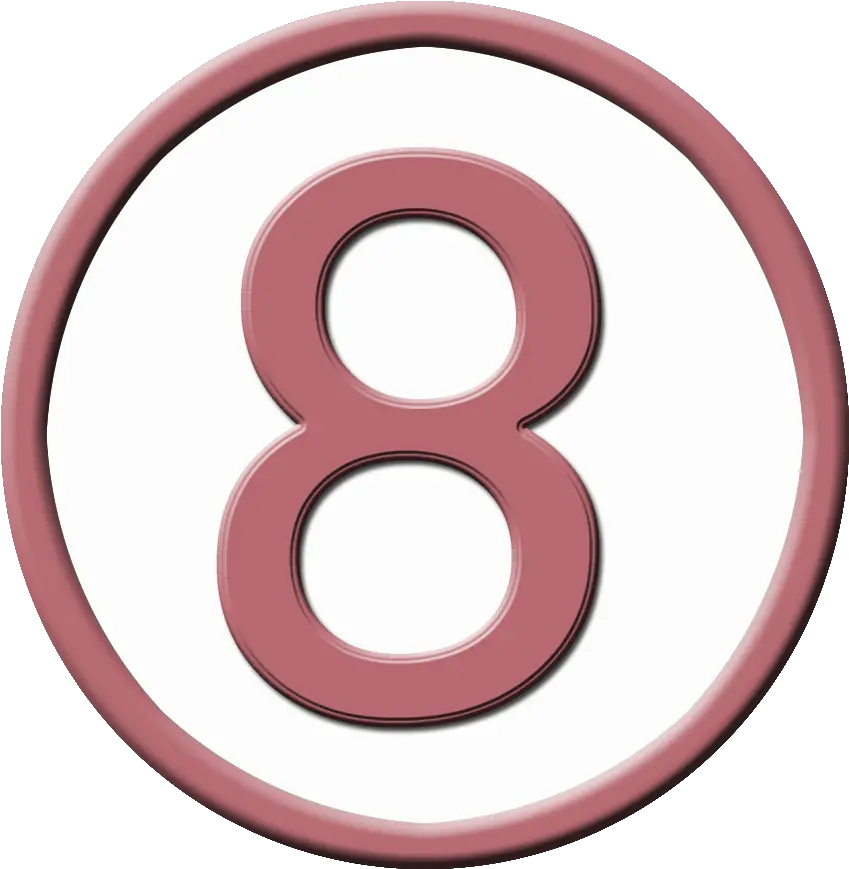  Number 8 Png Images Free Download Number 8 In Circles 8 Png