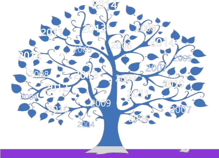  Download Blue Family Tree Design Hd Png Uokplrs Stone Tree Design Wall Branch Clipart Png