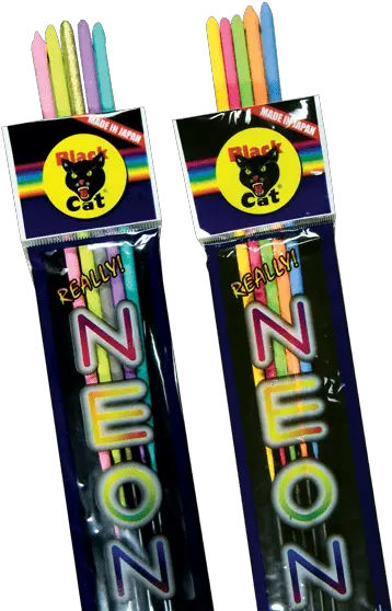  Neon Assorted Sparklers 17 Black Cat Fireworks Black Cat Neon Sparklers Png Sparkler Png
