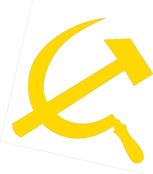  Hammer And Sickle Transparent Png Hammer And Sickle Black And Yellow Hammer And Sickle Transparent