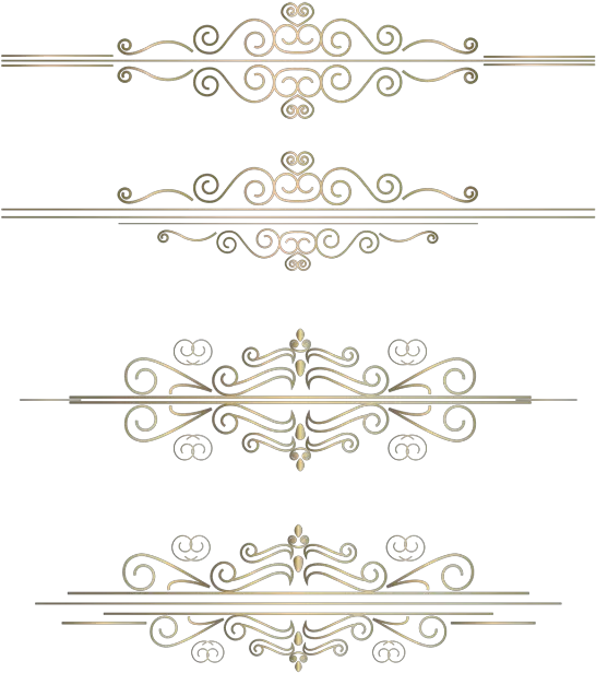  Download Rose Gold Border Boarder Motif Png Rose Gold Png