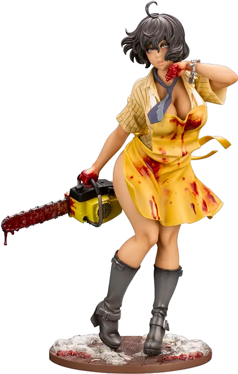  Leatherface Bishoujo Statue Bishoujo Leatherface Png Leatherface Png