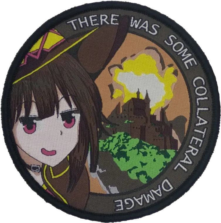  Collateral Damage Megumin Pk Patchworks Art Png Megumin Png