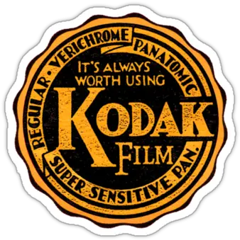  Kodak Sticker Label Png Kodak Logo Png