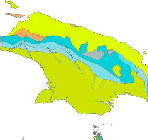  Lake Trist Morobe Province Papua New Guinea Map Png Lake Png