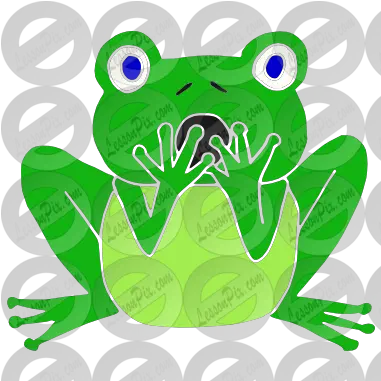  Surprised Frog Stencil For Classroom Therapy Use Great Bufo Png Frog Clipart Png