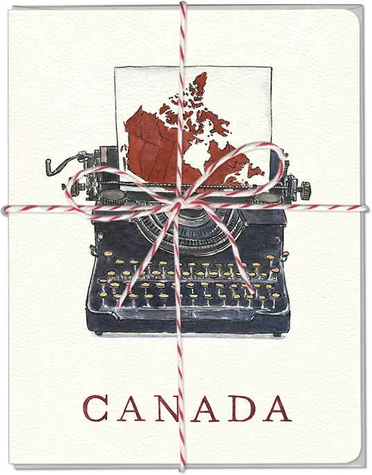  Canada Typewriter Card Sail Png Typewriter Png