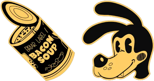  Ink Machine Boris And Bacon Soup Cursor Clip Art Png Bendy And The Ink Machine Logo